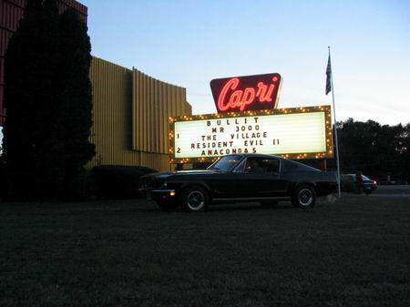 Capri Drive-In Theatre - Great 68 Under Marquee